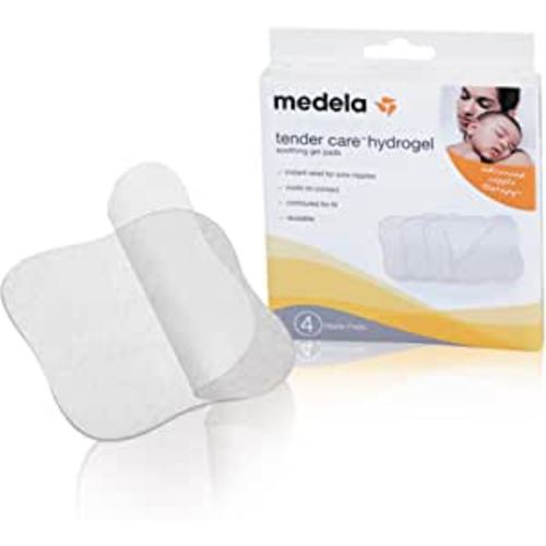 Medela Soothing Gel Pads for Breastfeeding, 4 Count Pack