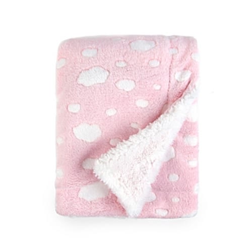 Tadpoles Cloud Plush Blanket in