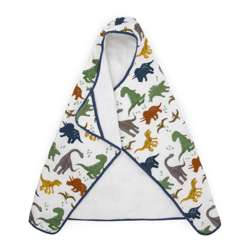 Toddler Hooded Towel - Dino Friends