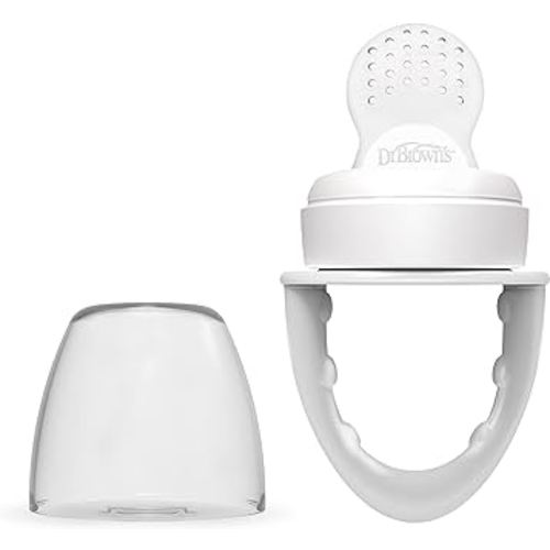 Dr. Brown's Designed to Nourish, Fresh Firsts Silicone Feeder, Grey, One Size