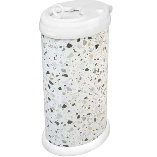 Ubbi Diaper Pail Terrazzo