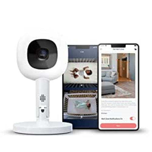 Amazon.com: Nanit Pro Smart Baby Monitor & Flex Stand - 1080p Secure Wi-Fi Video Camera, Sensor-Free Sleep Breathing Motion Tracker, 2-Way Audio, Sound Alerts, Night Vision, and Band White : Baby