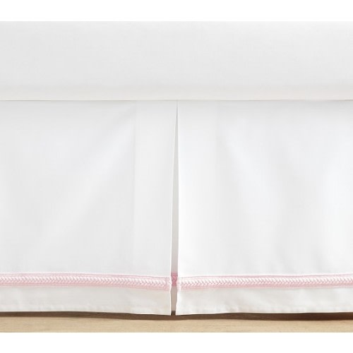 Sutton Crib Skirt | Pottery Barn Kids