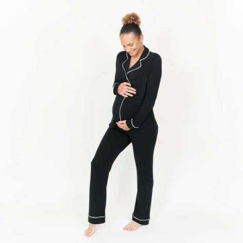 Larken The Black CloudLuxe Classic Pajama Set