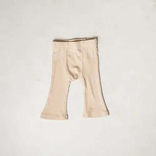 Ribbed Modal Flare Pant