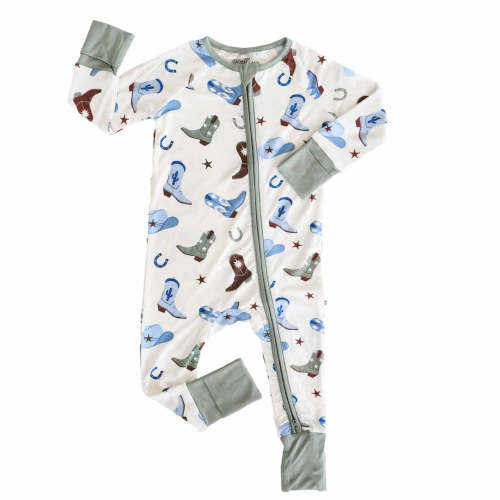 Boot Scootin' Convertible Zip Romper