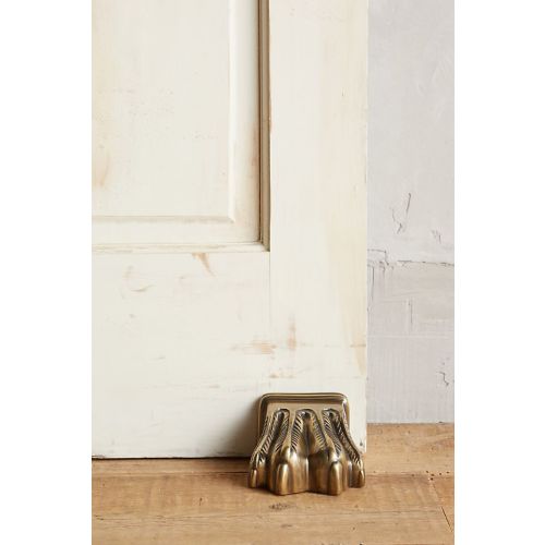Antiqued Claw Doorstop