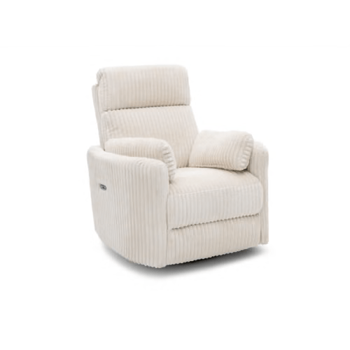 Cooper Fur Swivel Recliner | Furniture Row