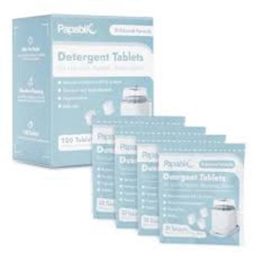 Papablic Official Detergent Deepclean Tablet for Papablic Baby Bottle Washer, 120 Count