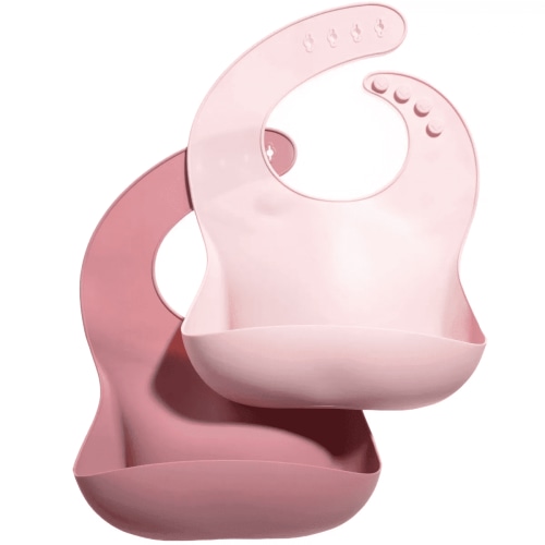 Sperric Silicone Baby Bibs Soft Durable, Easy-to-Clean Feeding Bibs for Babies and Toddlers