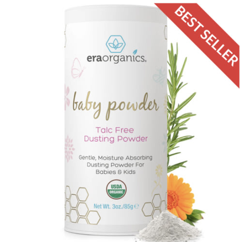 Talc Free Baby Powder - Era Organics