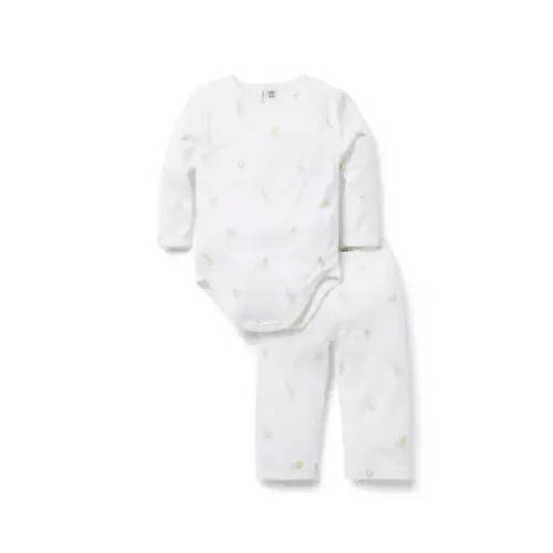 Baby Safari Wrap Matching Set