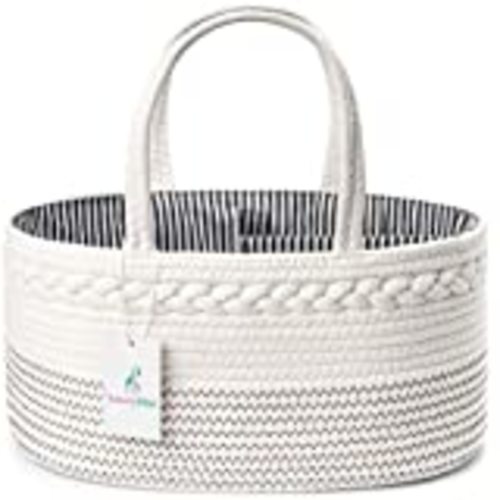 Baby Diaper Caddy Organizer, Baby Basket Diaper Caddy Organizer, Baby Diaper Caddy Baby Caddy Diaper Storage Organizer, Diaper Caddy for Boys & Girls, Newborn Gift Basket for Baby Shower