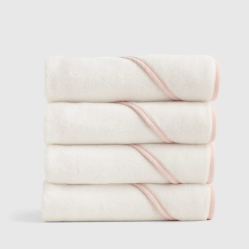 Organic Turkish Cotton Baby Hooded Towel Set 4-Pack