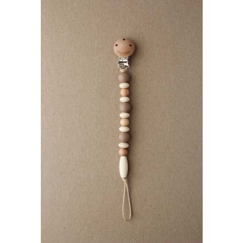 Pacifier Clip - Omar | Speckled Truffle – littleCHEW