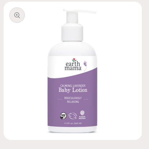 Calming Lavender Baby Lotion | Earth Mama