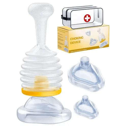 Choking Rescue Device,Anti Choking Device, Automatic Choking Rescue Device Choking Device for Kids and Adults,Home Use Kit, Portable Suction Rescue Device