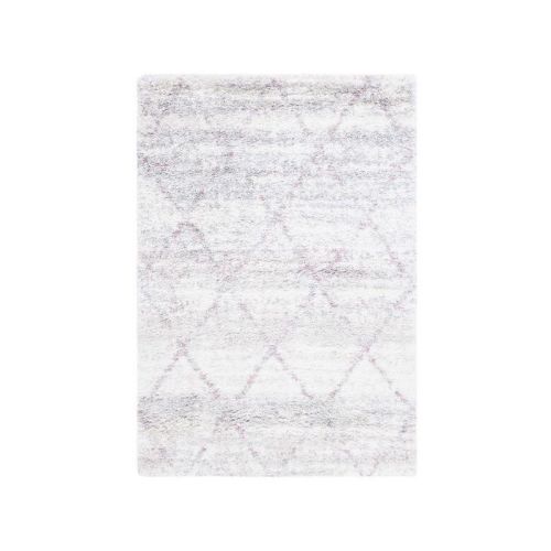 Fontana Shag 800 FNT886 Power Loomed Indoor Area Rug - Pink/Ivory - 8'x10' - Safavieh