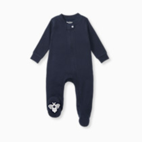 Burt's Bees Baby Boys Sleep and Play PJs, 100% Organic Cotton One-Piece Zip Front Romper Jumpsuit Pajamas