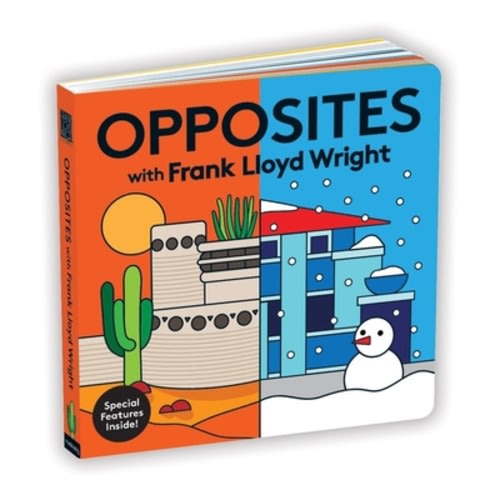 Opposites With Frank Lloyd Wright Board Book | Midtown Reader