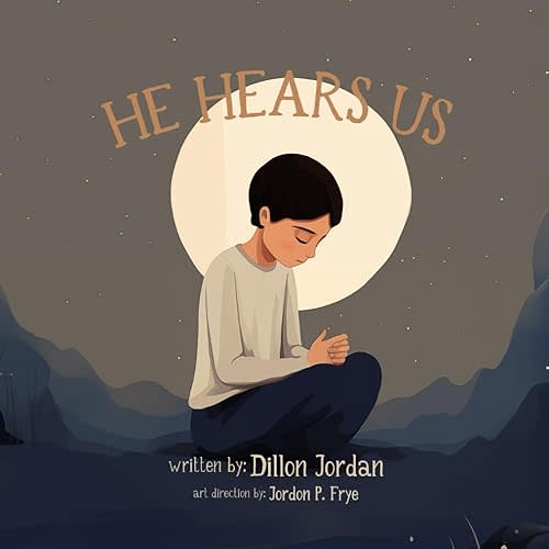 He Hears Us Paperback – Large Print, January 9, 2024