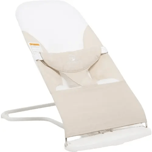 ComfyBumpy Ergonomic Baby Bouncer Seat - Safe, Portable Bouncing Chair with Adjustable Height Positions - Infant Bouncy Seat Perfect for Newborn Babies (Oatmeal)