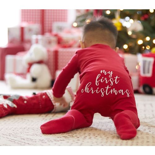 My First Christmas Organic Cotton Baby Pajama