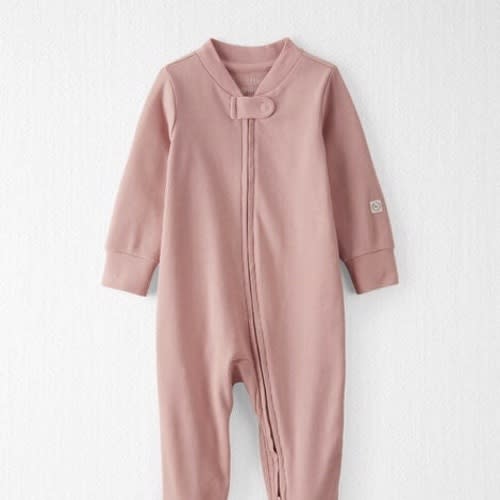 Baby Organic Cotton Sleep & Play Pajamas in Pink - Little Planet | Carter's