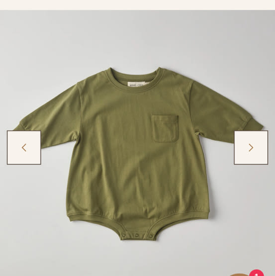 Harley Pocket Romper in Loden Green – Winnie + Crew