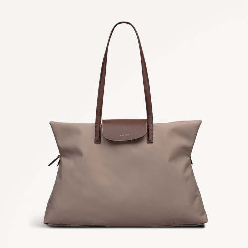 Porcini Fabric Medium Tote Bag | Pocket Essentials SS25 | Radley