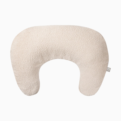 Boppy New Nursing Pillow with Luxe Fabric Cover - Oatmeal Boucle