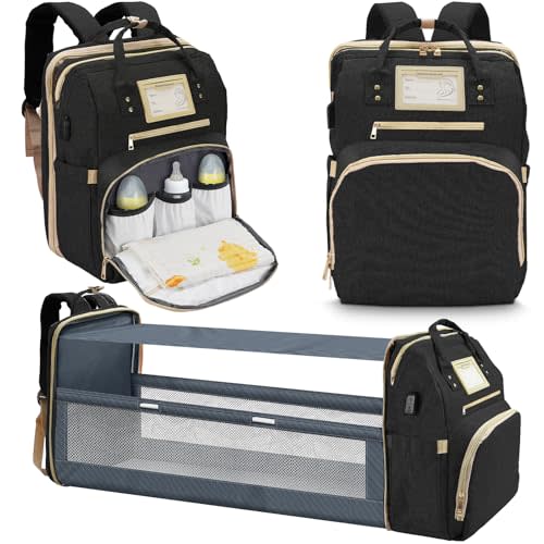 Lenski Diaper Bag Backpack, Baby Shower Gifts,Baby Registry Search Gifts, Baby Boy Gifts, New Mom Gifts, Baby Essentials