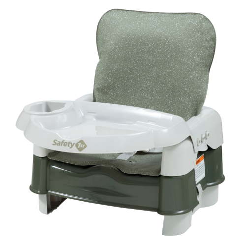 Safety 1st Deluxe 5-in-1 Sit, Snack & Go Convertible Booster Seat, Olive, Toddler