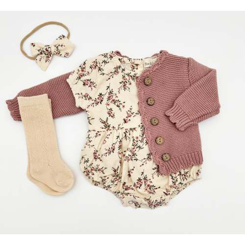 Anessa Romper Set – Olive and Cradle