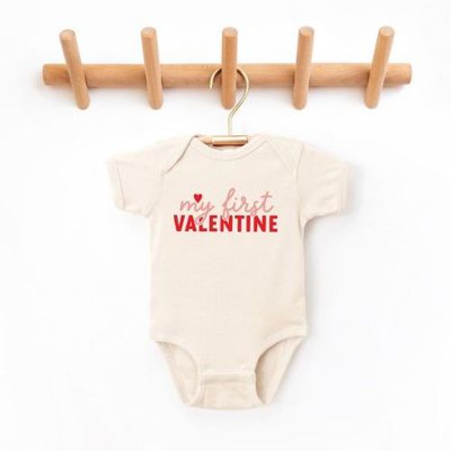 The Juniper Shop My First Valentine Baby Bodysuit