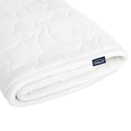 HALO DreamWeave Replacement Cover for Breathable Crib Mattress, Breathable, Waterproof Infant Mattress Pad Protector, GreenGuard Gold Certified - 52” x 28” x 4.5”