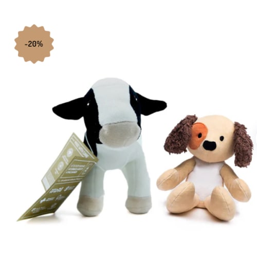 Cow & Puppy Duo Pack – Bears for Humanity