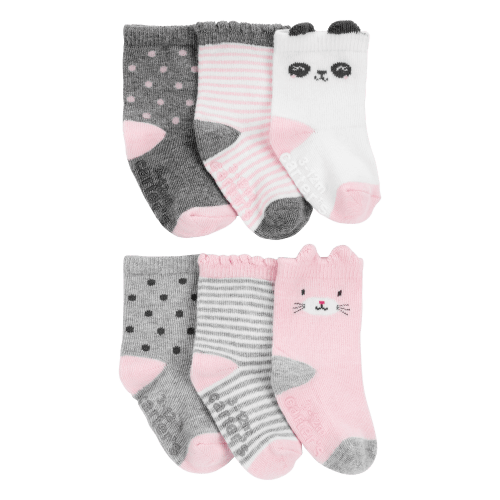 Baby 6-Pack Critter Socks - Carter's | Carter's
