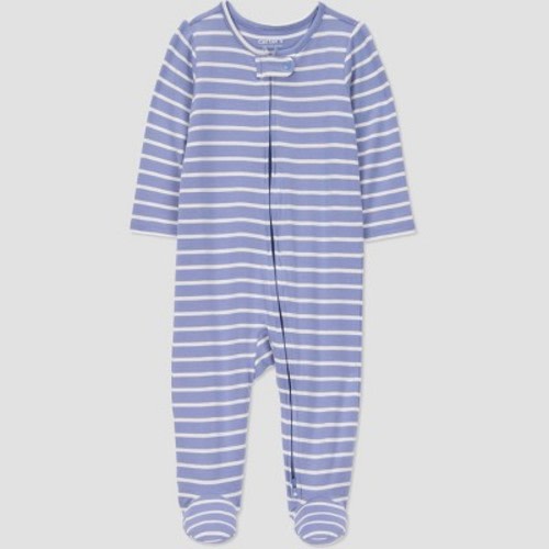 Carter's Just One You® Baby Boys' Stripe Comfy Soft Sleep N' Play - Blue Newborn
