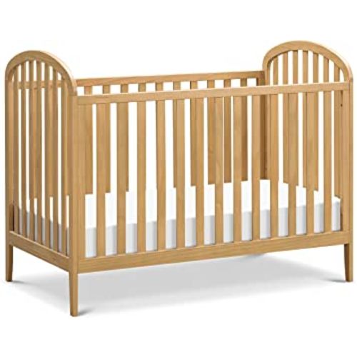 DaVinci Beau 3-in-1 Convertible Crib in Honey, Greenguard Gold Certified