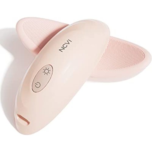 NCVI Warming Lactation Massager, Heat & Vibration, 2-in-1 Breast Massager, 2 Pack, Lactation Massager with Heat, for Breastfeeding, Pumping, Relieve Clogged Ducts, Engorgement, Improve Milk Flow