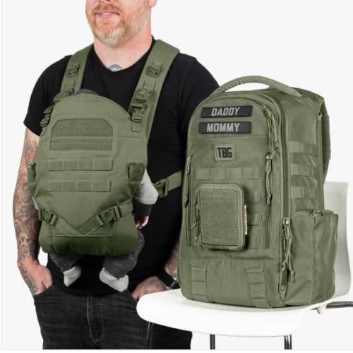 Daypack Diaper Bag & Baby Carrier Bundle - Durable, Versatile Gear – Tactical Baby Gear