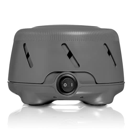Yogasleep Dohm Uno White Noise Sound Machine, Fan-Based Natural Calming Noise for Office Privacy, Sleep Aid & Meditation. Adjustable Tone & Noise Canceling for Travel, Baby & Adults (Charcoal)