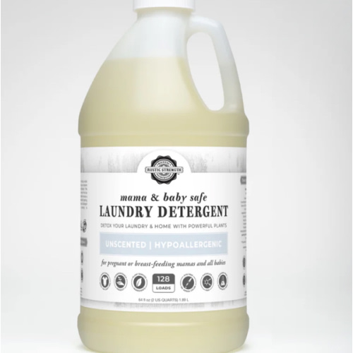 Rustic Strength (Half Gallon) - Truly Natural Laundry Detergent Safe for Mamas & Babies