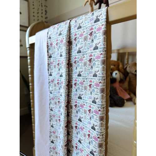 TS Baby Blanket • Taylor Inspired Baby Blanket • Baby Girl Blanket