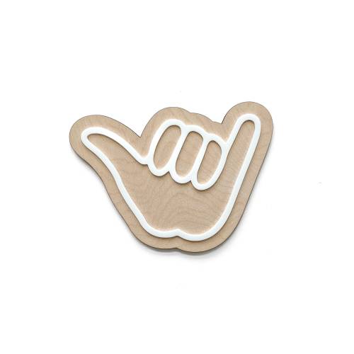 Shaka Sign x Kids Nursery Decor x Baby Wall Sign x Boho Surfer Room Sign x Toddler Room Decor x Surf Hawaii Decor