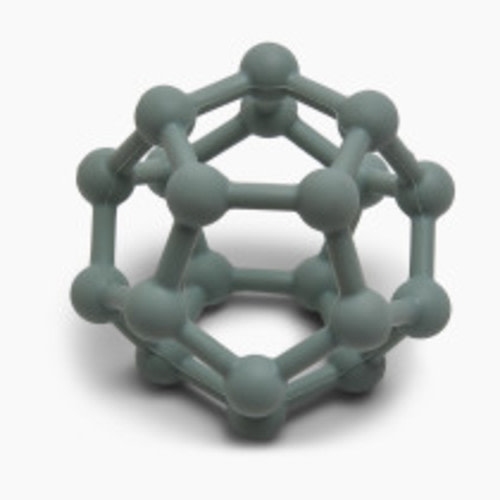 AEIOU Atom Silicone Teether Toy - Sage