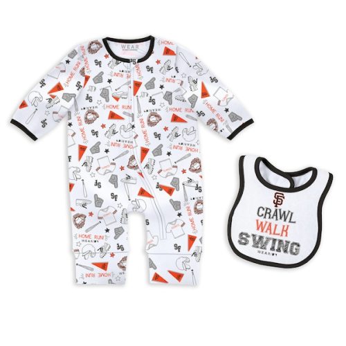 Newborn & Infant San Francisco Giants WEAR by Erin Andrews Sleep & Play Set