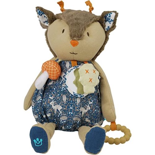 Manhattan Toy So Deer to Me Plush Deer 9.5" Stuffed Animal Activity Toy