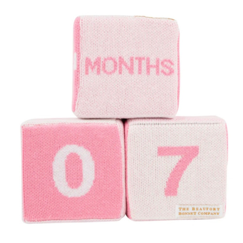 Blaylock Blocks - Hamptons Hot Pink, Palm Beach Pink, & Palmetto Pearl